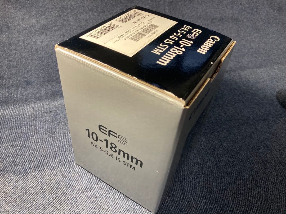 美品 Canon キャノン EF-S 10-18 IS STM◆フード＆箱説付き