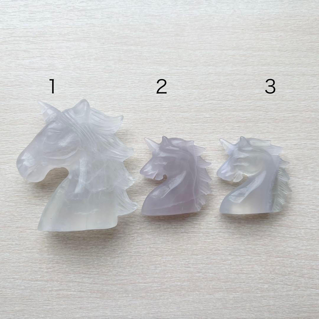 ミルキーフローライト ユニコーン　天然石 フローライト