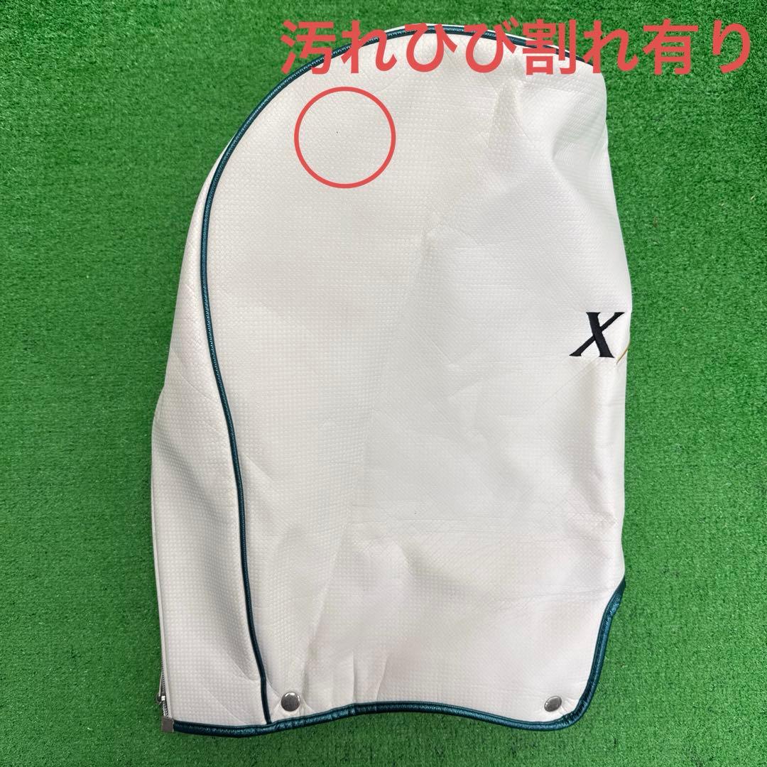 ゼクシオ XXIO ゴルフバック キャディバック　8インチ ホワイト　中古