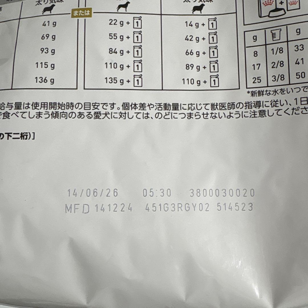  CANIN ユニナリー-S/O ライト 3kg 犬用