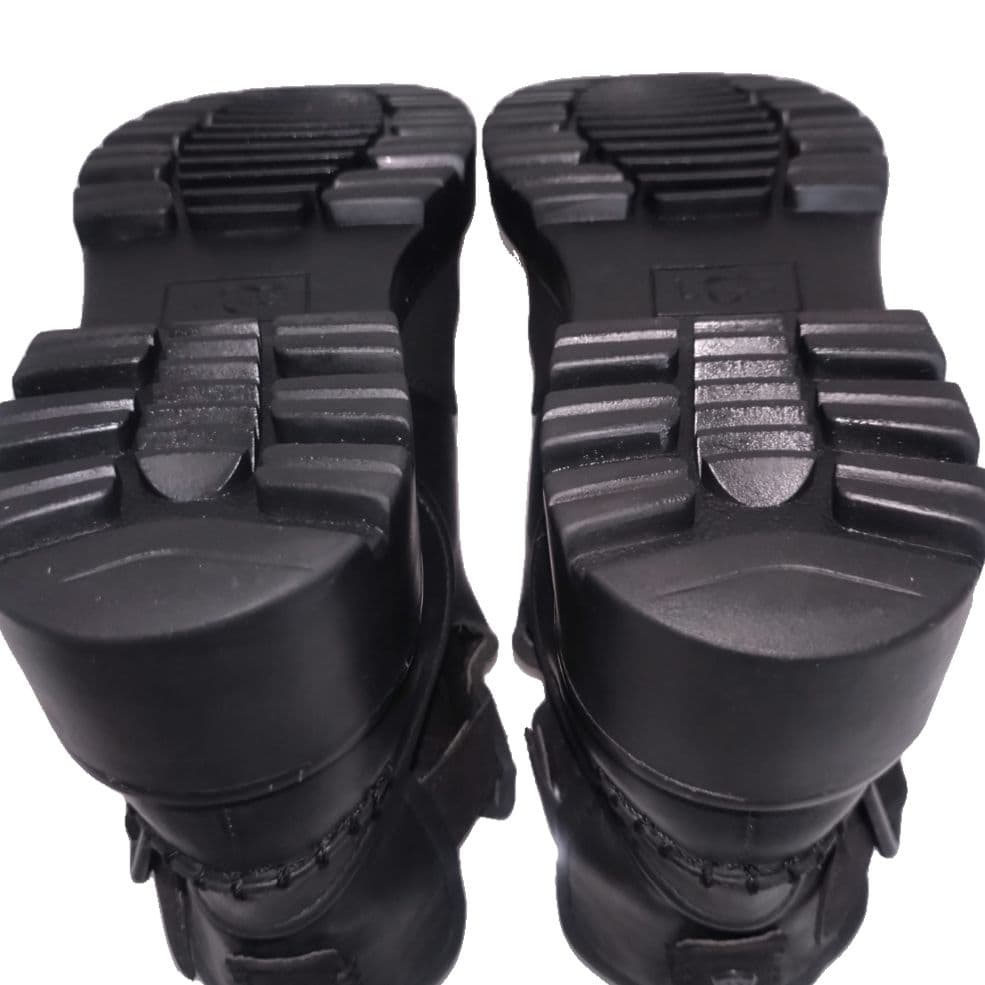 ✨美品✨UGG アグ　Stocktonブーツ　24cm　本革　ブラック