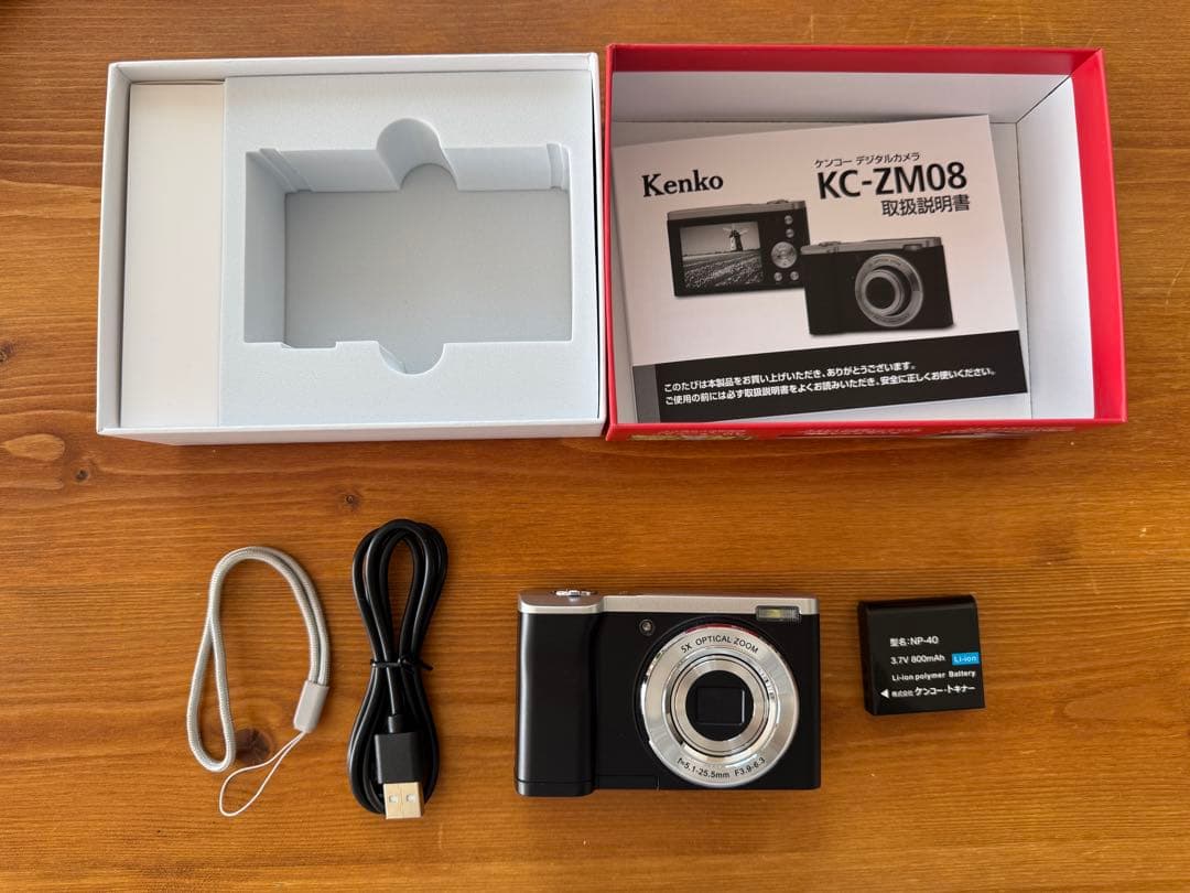 Kenko KC-ZM08 コンパクトデジタルカメラ　ケンコー
