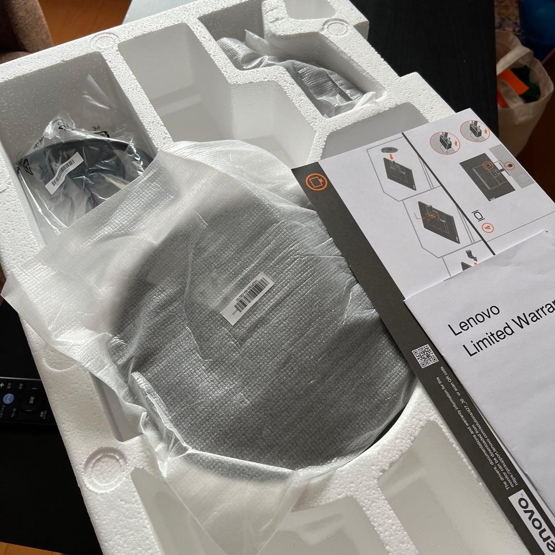 美品 Lenovo 27インチ モニター Switch2 PS5 プラグ付き