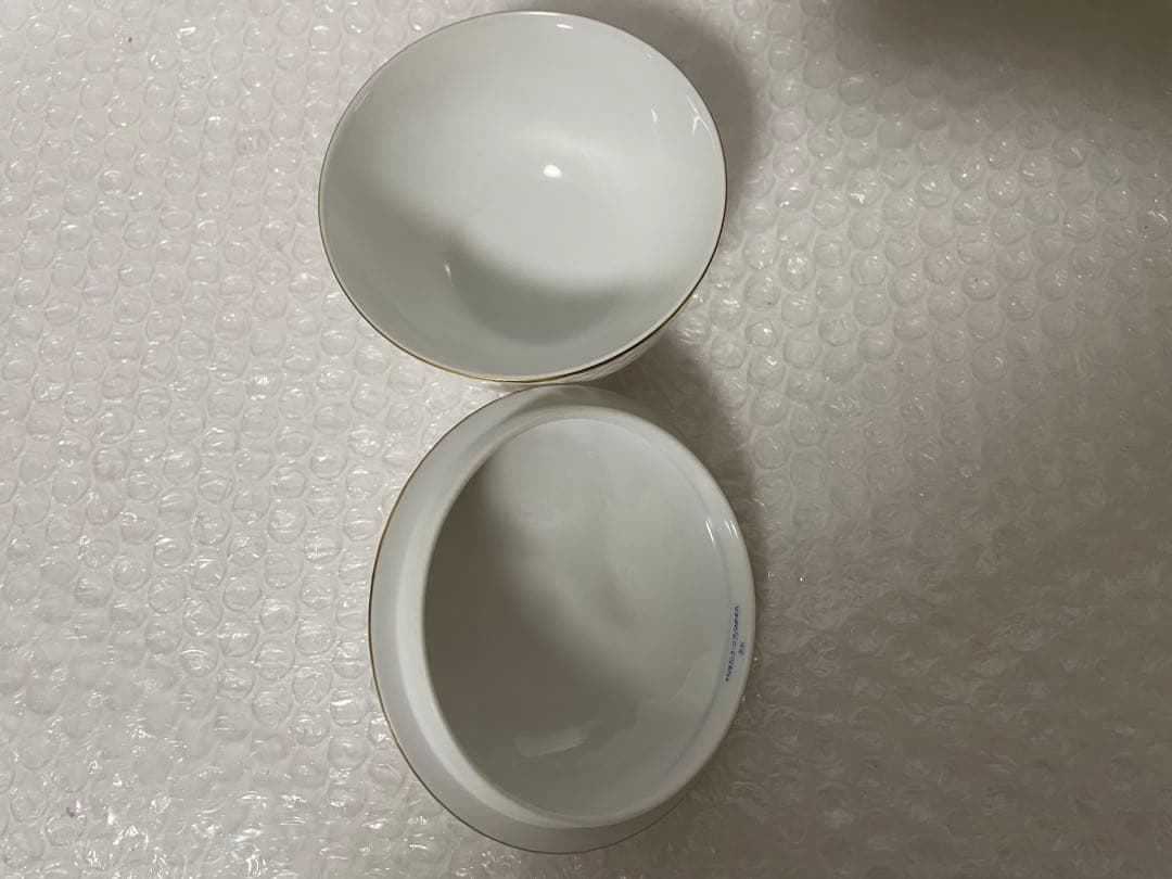 ヘレンド アポニーオレンジ シュガーポット バラ✨キャンディー入れ