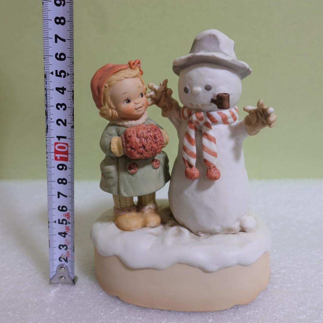 #115401◆マーベル ルーシー アトウェル◆陶磁器オルゴール◆エネスコ