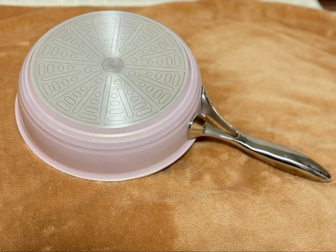 asahi オールライト フライパン 24cm ピンク