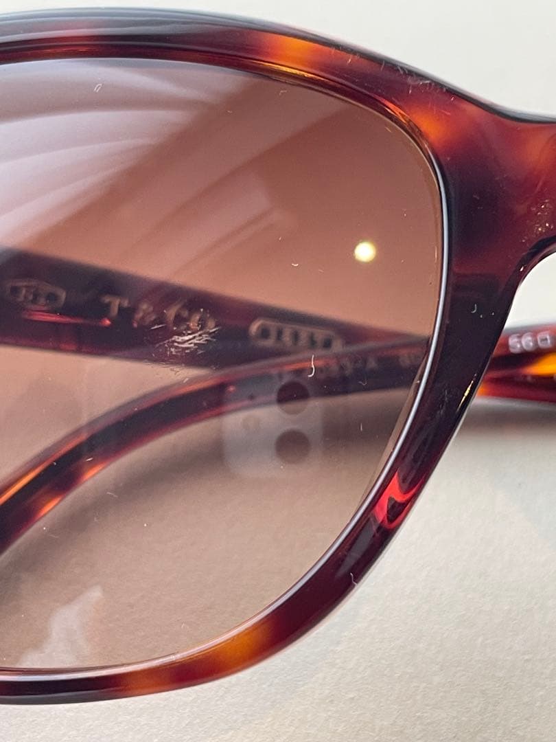 ブラウン べっこう サングラス ティファニー Tiffany