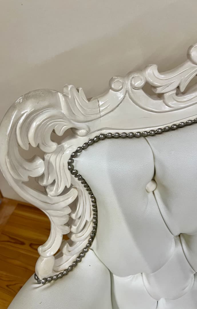 ひとり掛け　猫足レザーソファー　送料無料‼︎