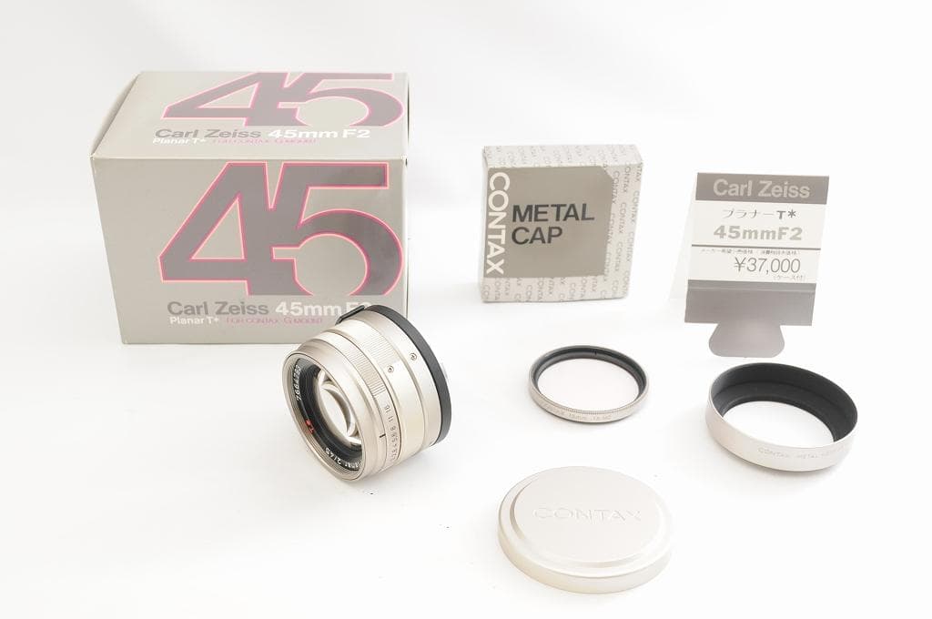 ★新品級★ CONTAX コンタックス 45mm F2 カビ・クモリ無し！