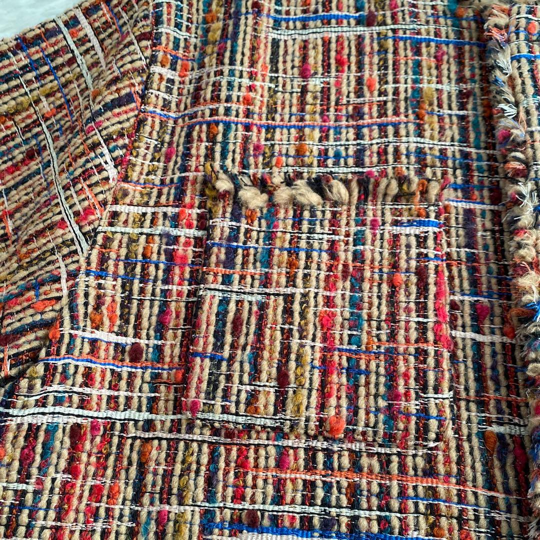 いわちゃん様ご予約品　　MACPHEE☆マルチツイード ラウンドカラージャケット