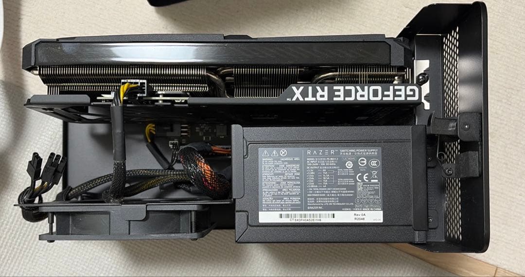 Razer Core X + GeForce RTX3060 外付けGPUセット