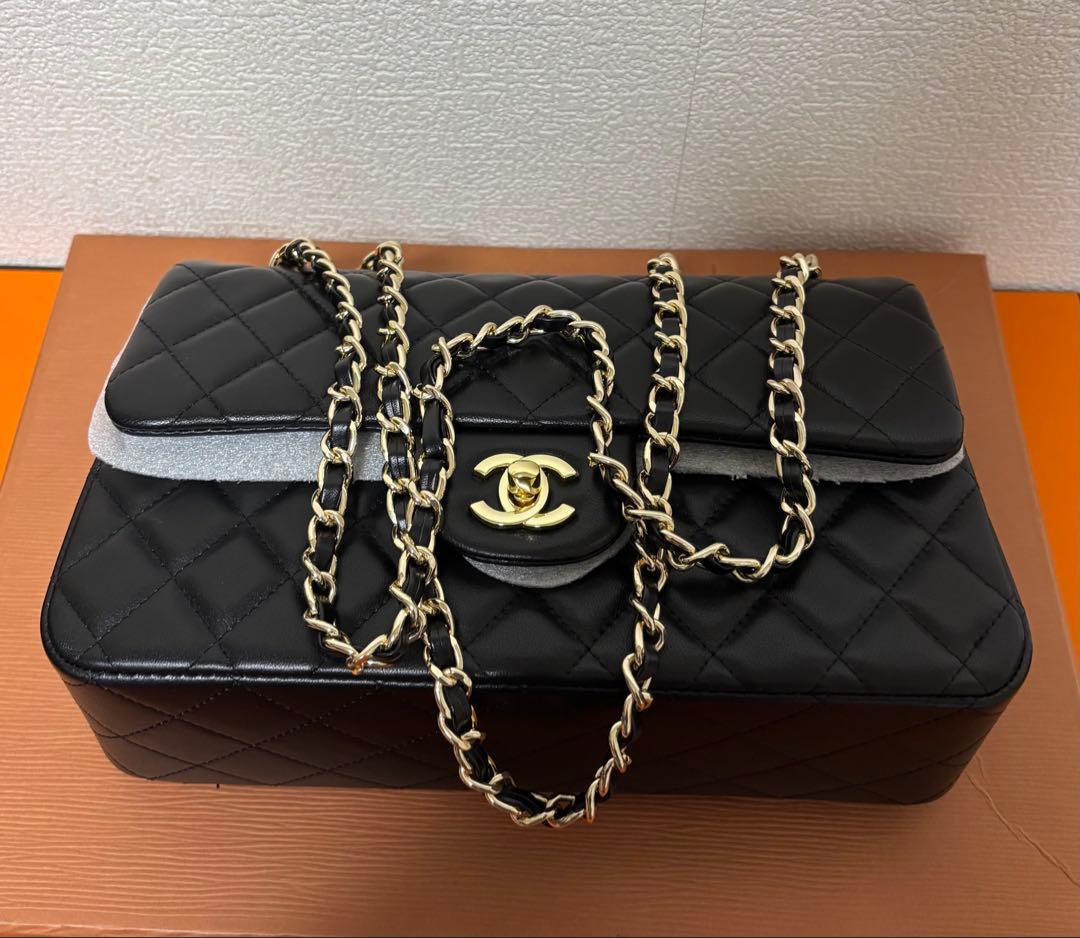 CHANEL ノベルティ　25cm ダブルチェーン✨美品　最終値下げ！！