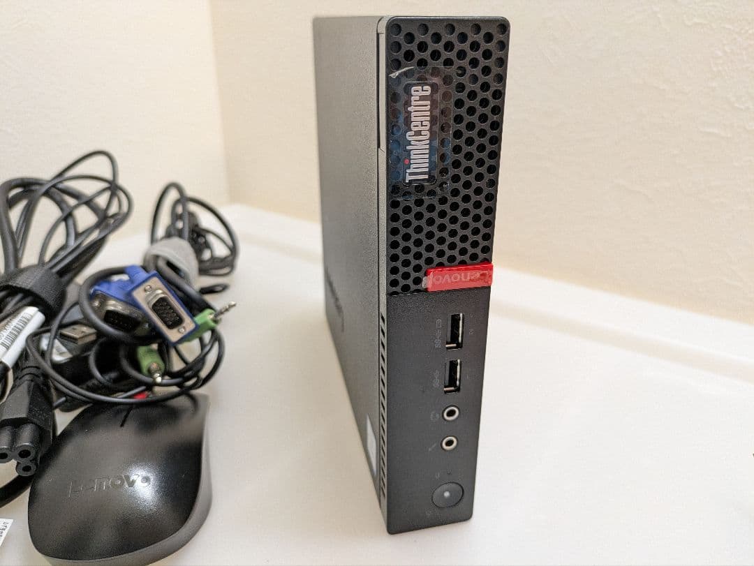 Lenovo ThinkCentre M710q i3 8GB 256GB ミニ