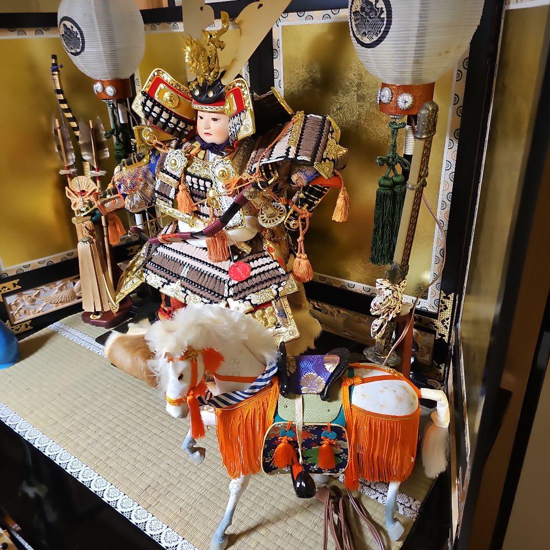 3段　5月人形　（5月人形）　良品