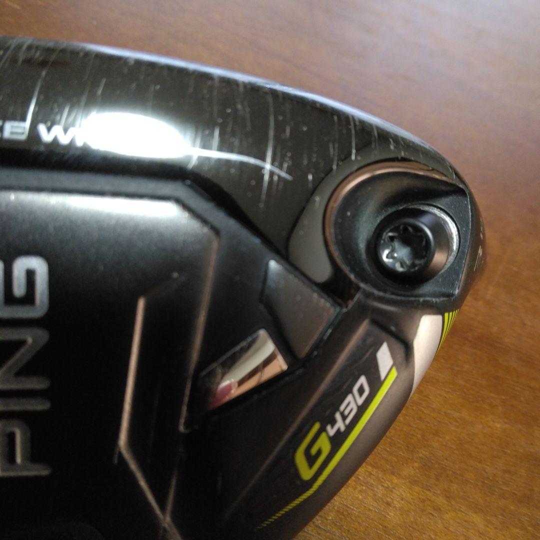 天ぷら傷の為、最安値！ピンG430　3U・19°（ヘッド&カバーのみ）