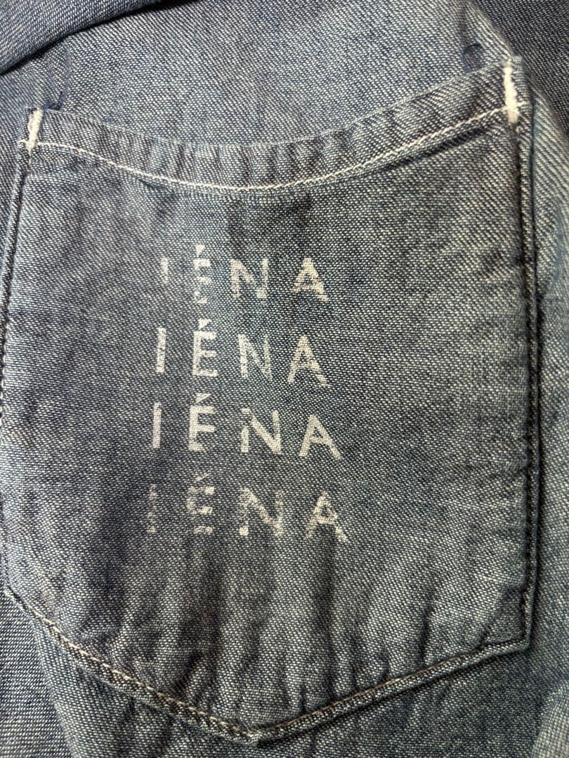 IENA デニム長袖シャツ ネイビー フリーサイズ　専用