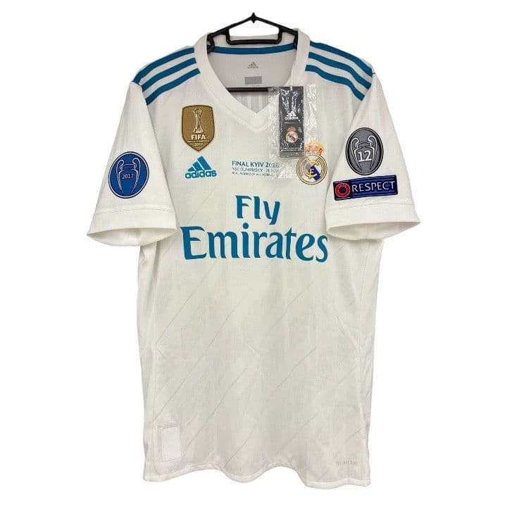 17-18 レアル・マドリード　モドリッチ　CL決勝戦　フルパッチユニフォーム