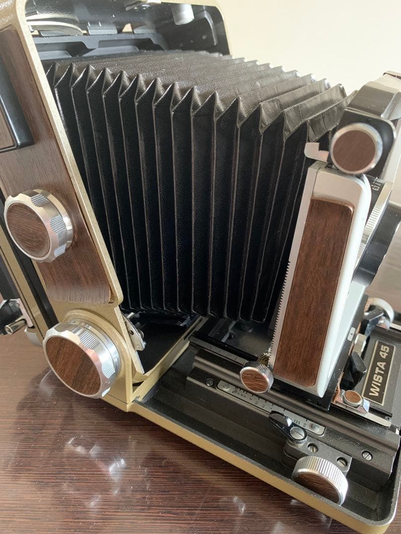 WISTA 45 大判カメラ 150mmレンズ、取扱説明書付き、美品