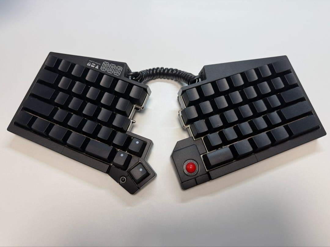 【訳あり】Ultimate Hacking Keyboard 赤軸 モジュール付