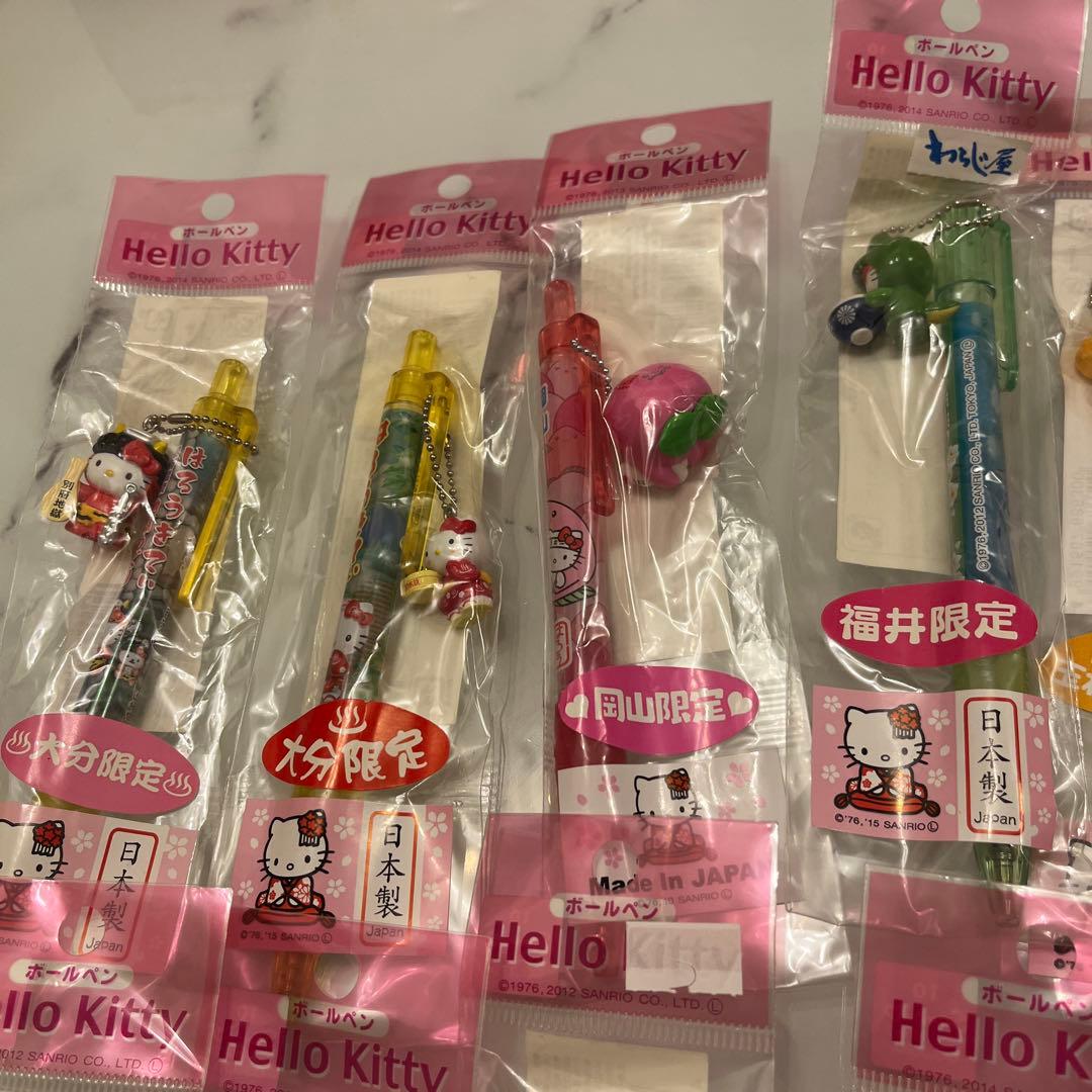 ご当地キティ　ボールペン　シャーペン　まとめ売り