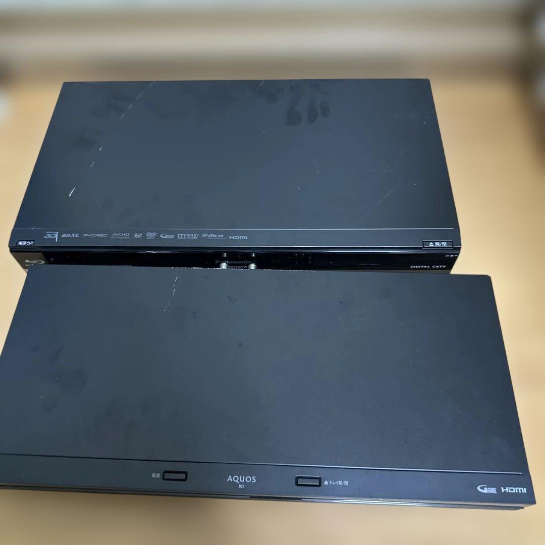 レコーダー SHARP BD-NT1000,tz-bdt920pw, tz-hdw611pw