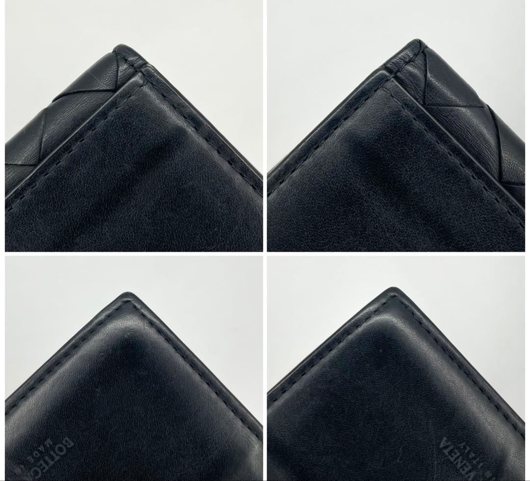 オジサン　良品◇ボッテガヴェネタ イントレチャート カードケース 名刺入れ