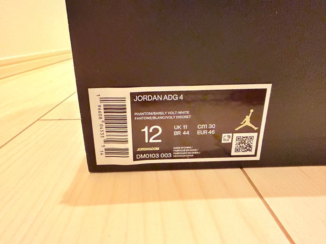 【未使用品】 ゴルフシューズ スパイクレス ジョーダン JORDAN ADG 4