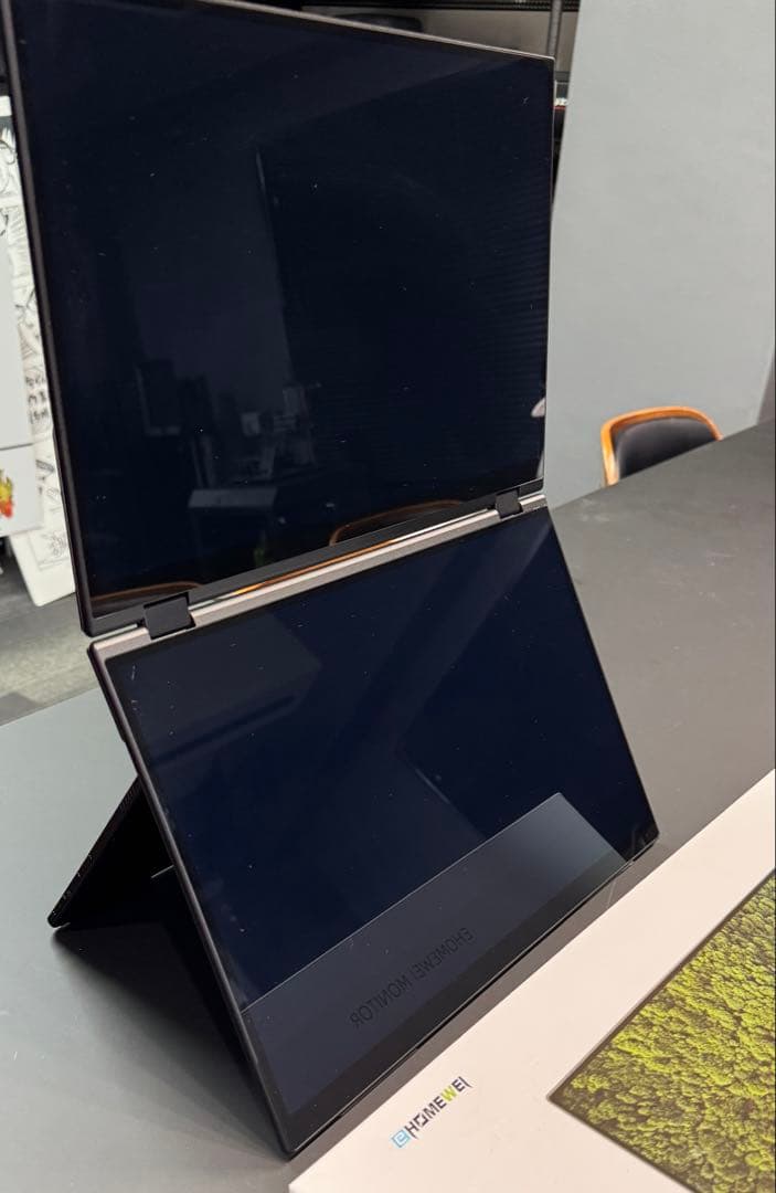 k*s様 EWEI デュアルモニタ16インチ QLED XQ-160PW