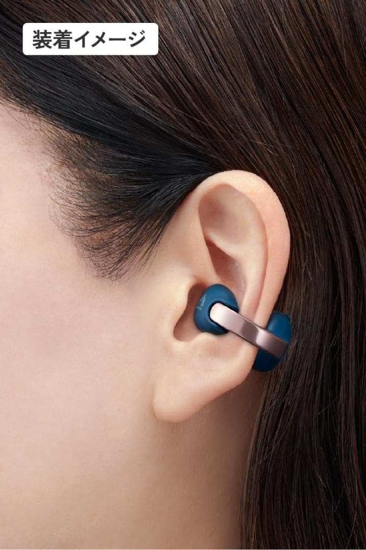 Victor HA-NP1T ワイヤレス イヤホン イヤーカフ 型 サンドピーチ