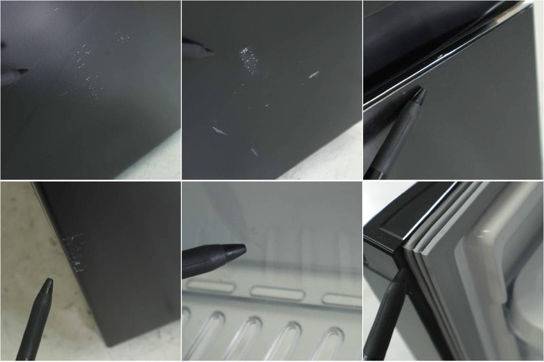 22年製 ハイアール 286L 3ドア 冷蔵庫 JR-CV29A ブラック系