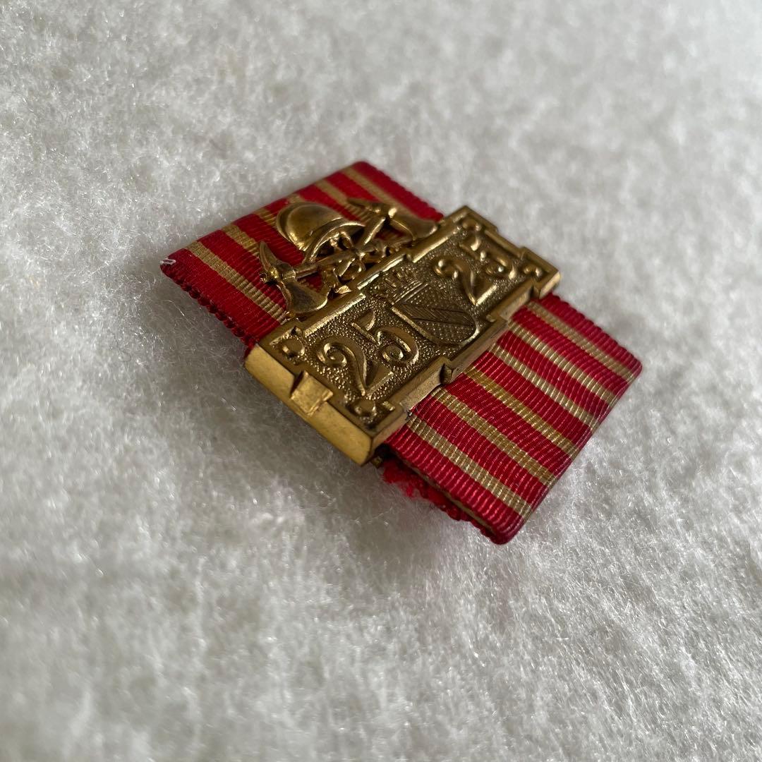 アンティーク　ドイツ　記章　消防団　消防士　勲章　徽章 メダル