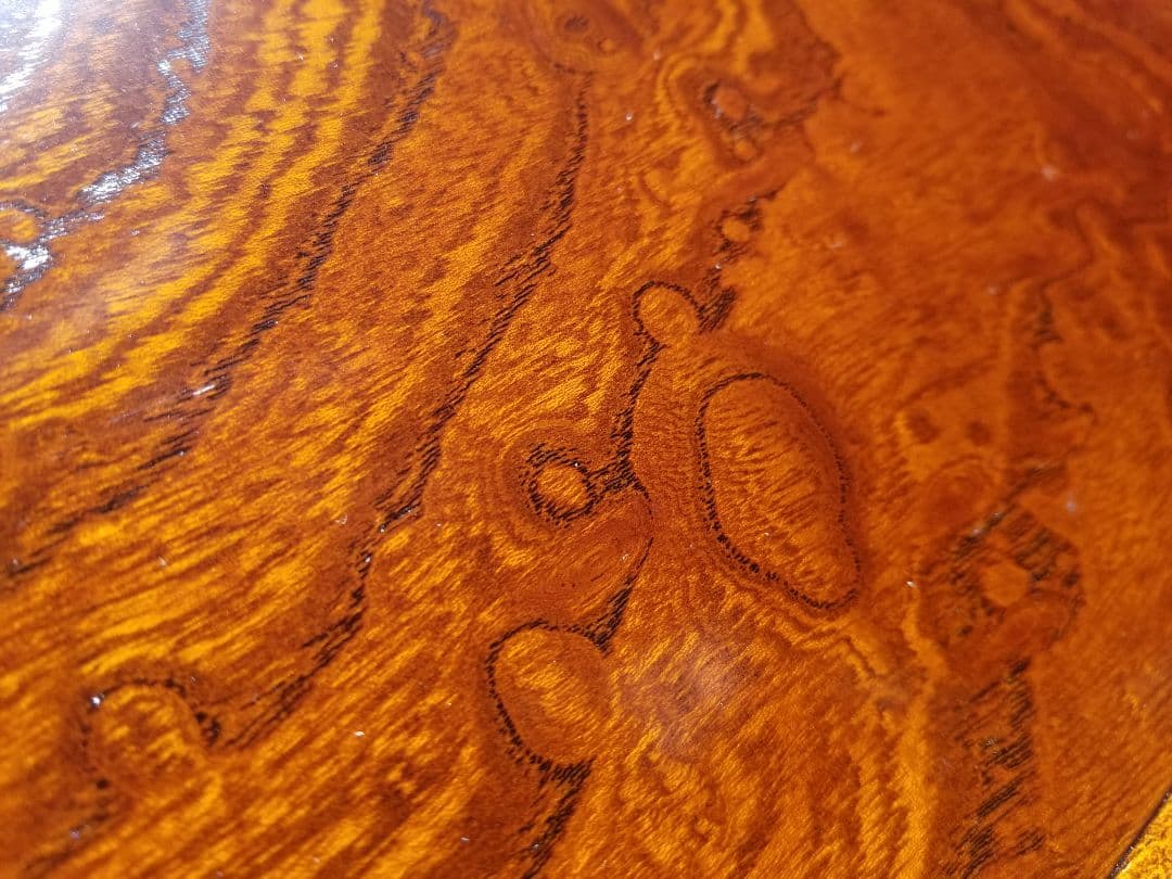 指物　細工　欅　瘤杢　組木　小引出し　鏡台　ミニ　チェスト　小物入れ　花台