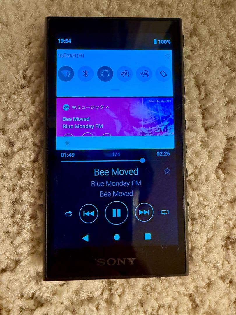 SONY デジタルオーディオプレーヤ NW-A105