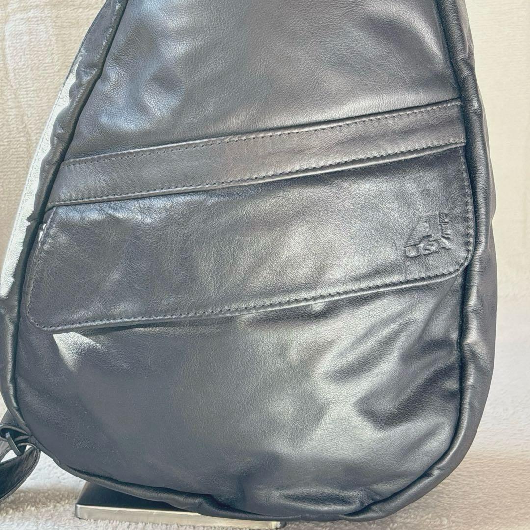 【希少】アメリ　ヘルシーバッグパック オールレザー ボディバッグ USA製