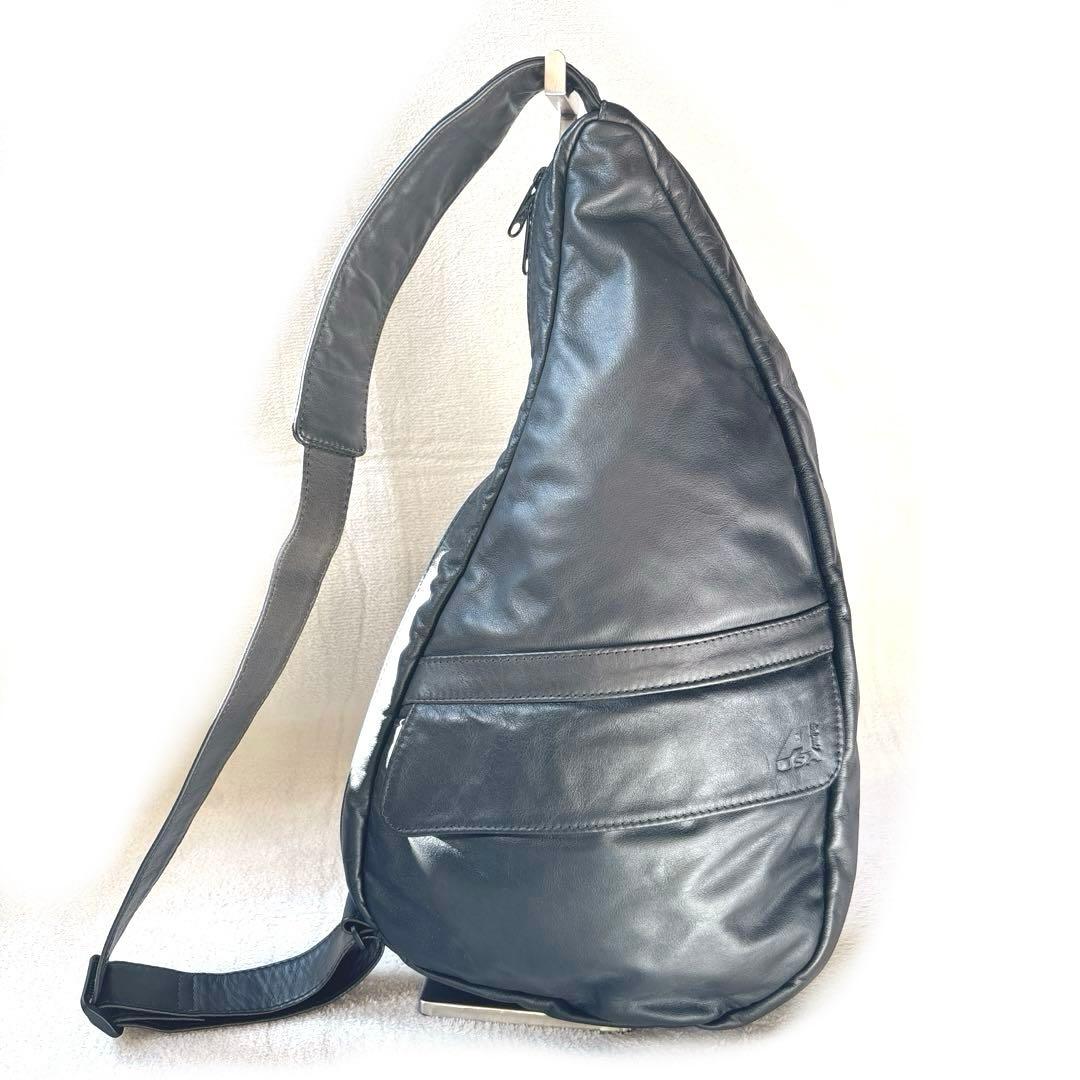 【希少】アメリ　ヘルシーバッグパック オールレザー ボディバッグ USA製