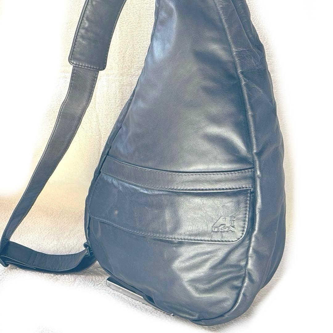 【希少】アメリ　ヘルシーバッグパック オールレザー ボディバッグ USA製