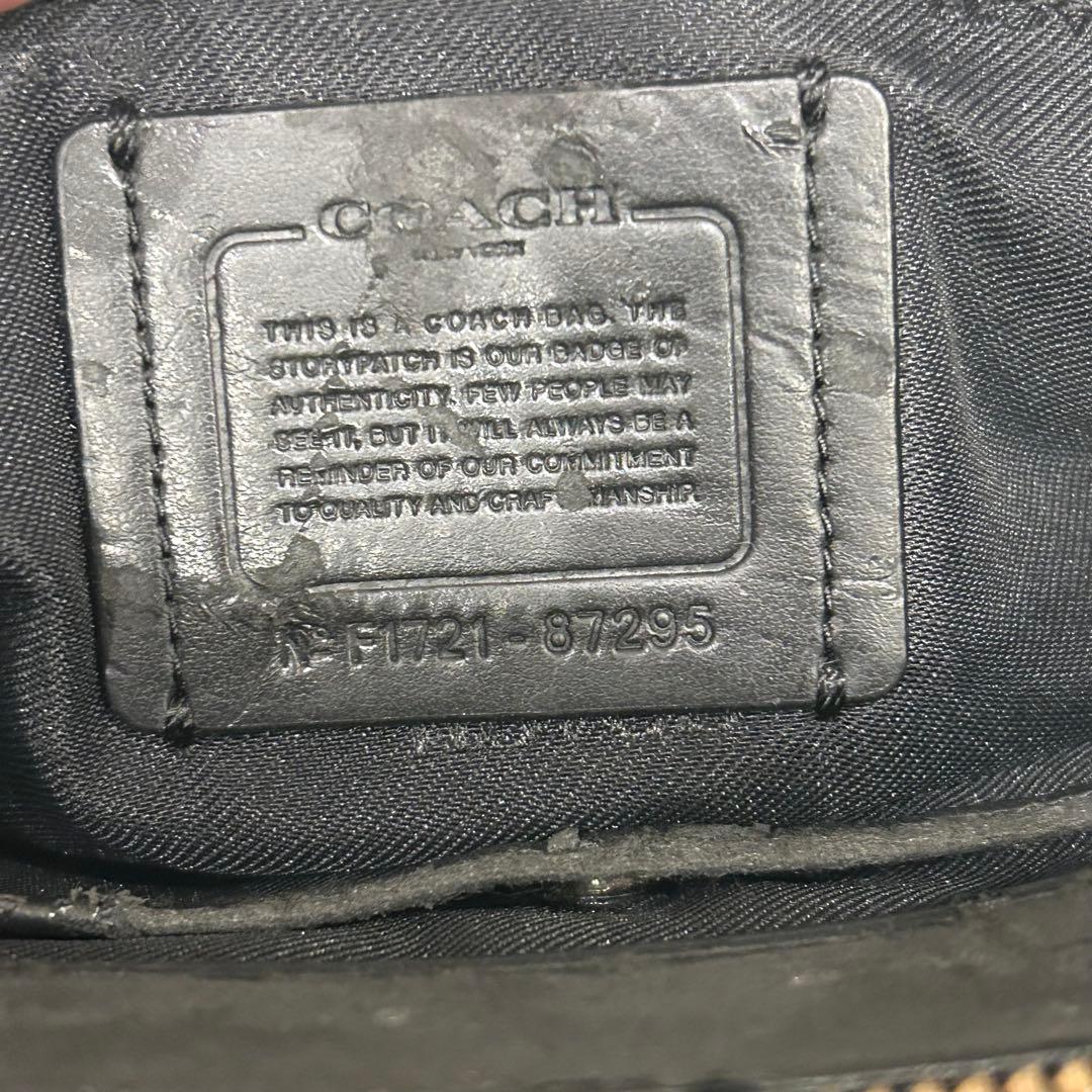 外観美品コーチ coach スワッガー ハンドバッグ レザー ターンロック