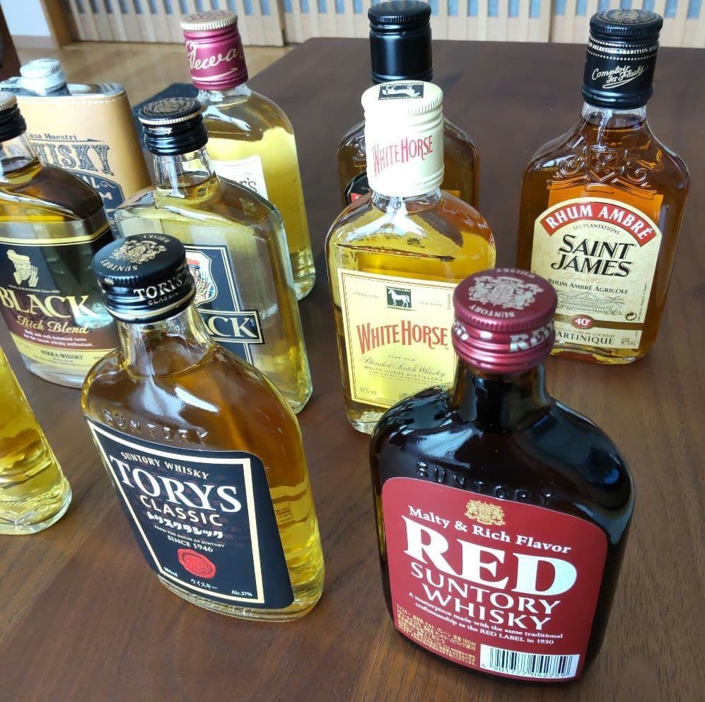 ウイスキー コレクション 10本セット《180・200ml》