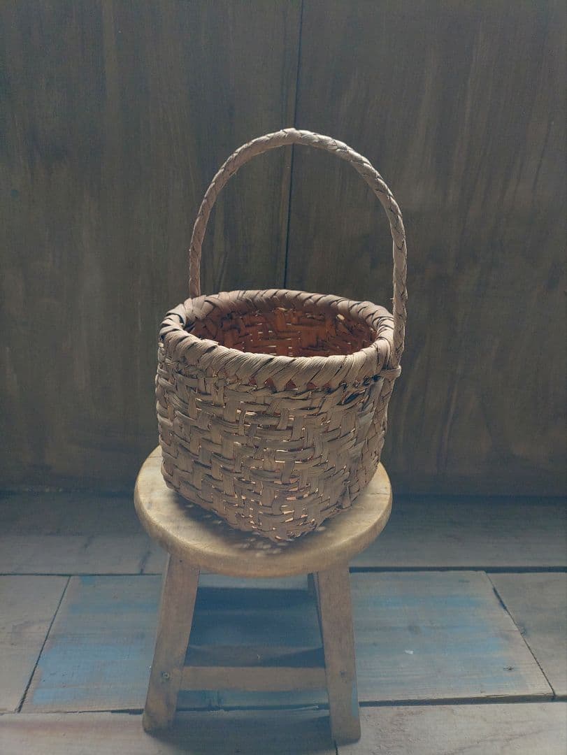 k*i様 信州安曇野の山葡萄かごバック。里山手仕事