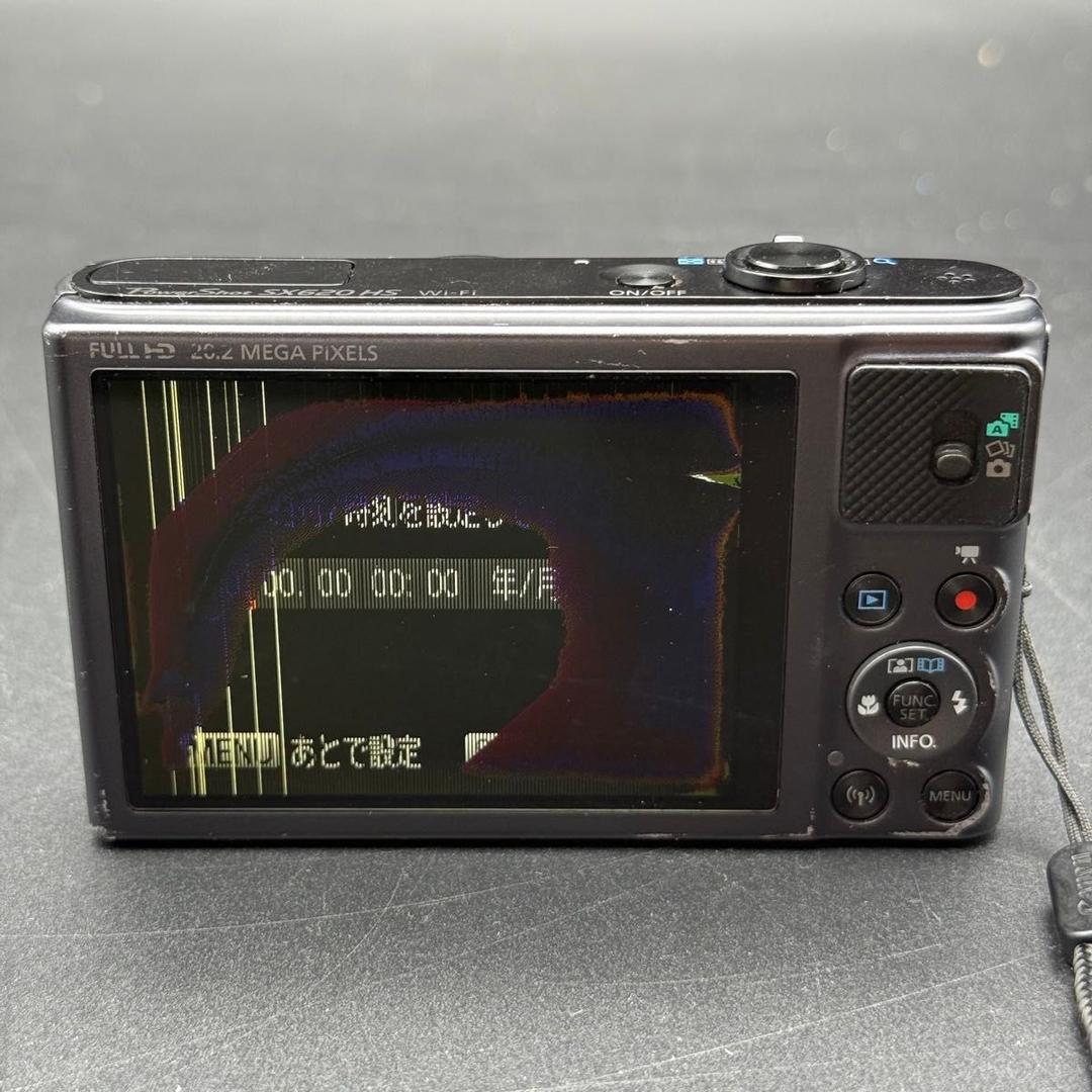 【ジャンク品】 Canon PowerShot SX620 ブラック