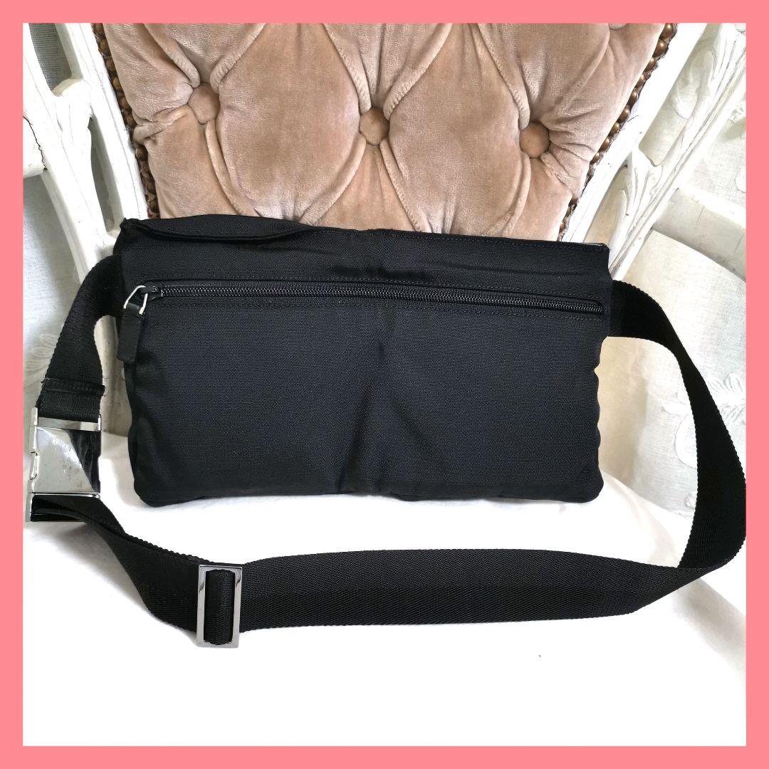 【良品】GUCCIグッチ ボディバッグ 黒 斜めがけショルダーバッグGG鑑定済!