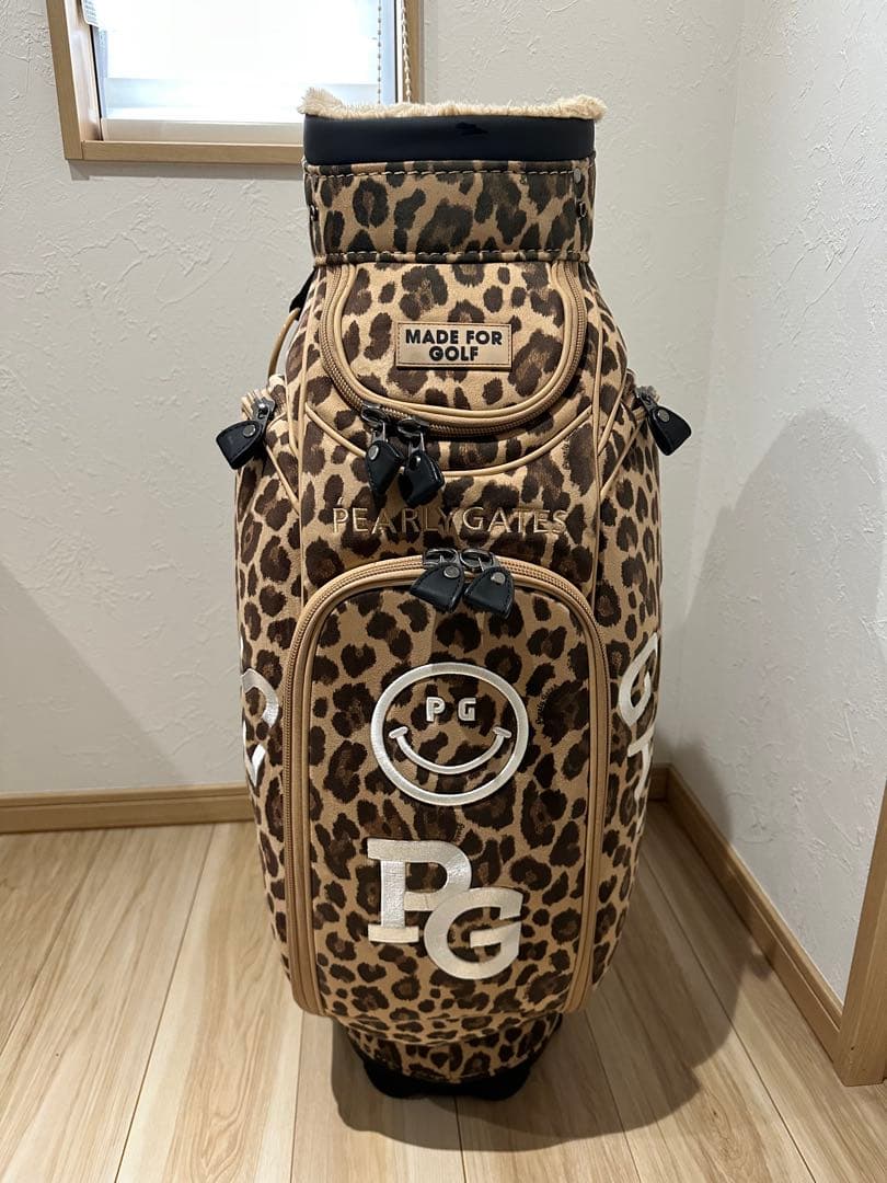 PEARLY GATES ヒョウ柄 アイアンカバーセットキャディバッグ