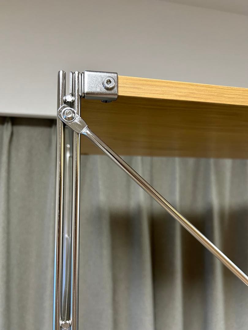 【組立済新品】ステンレスユニットシェルフ 棚5枚セット幅58×高さ175.5cm