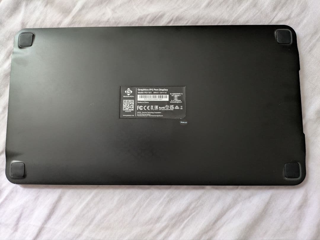 GAOMON液タブPD1161 11.6インチ IPS液晶タブレット充電不要ペン