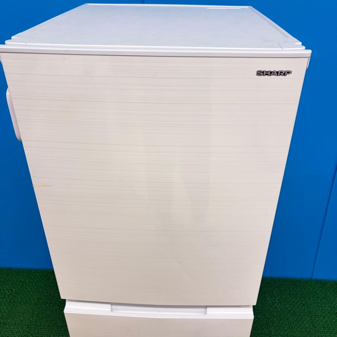 653 SHARP 付け替えどっちもドア　冷蔵庫　小型　一人暮らし　2ドア　美品