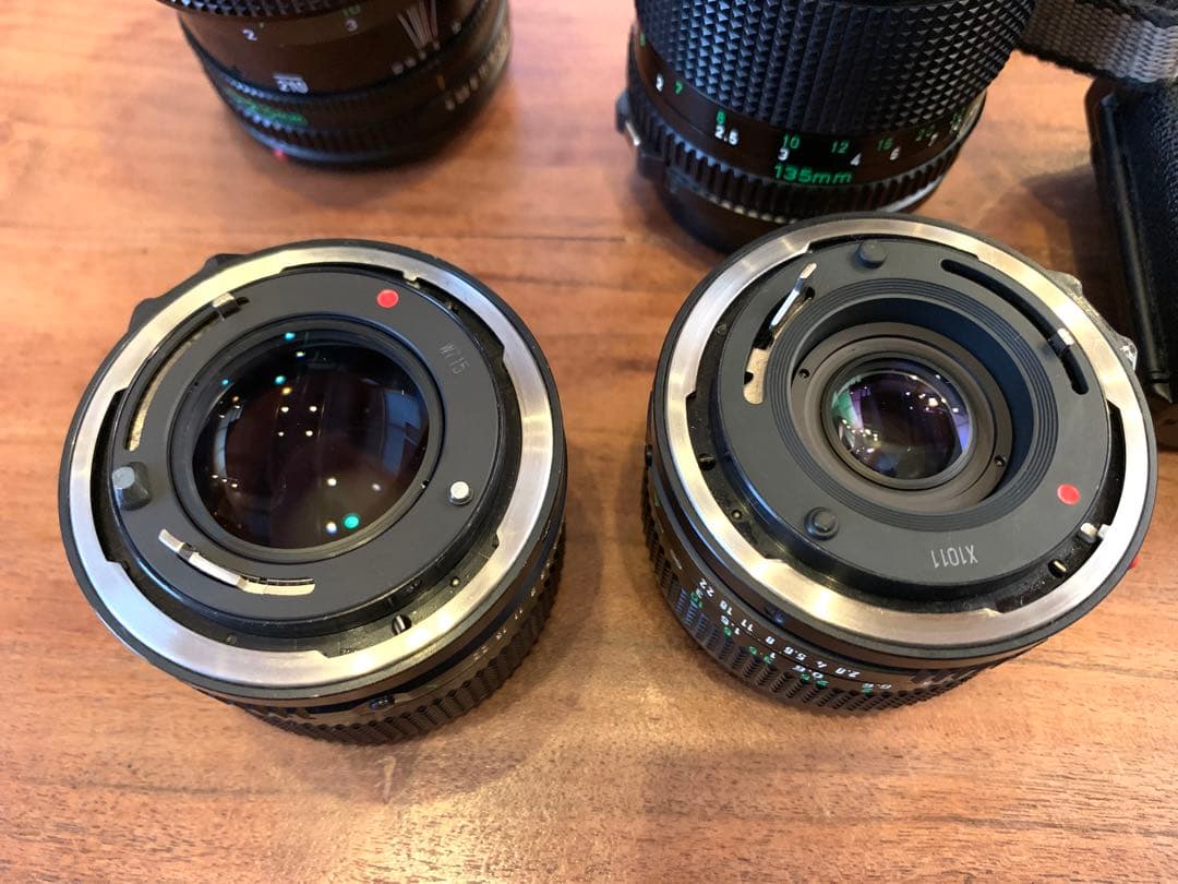 CANON NEW F-1 キヤノン　FD レンズ4本セット