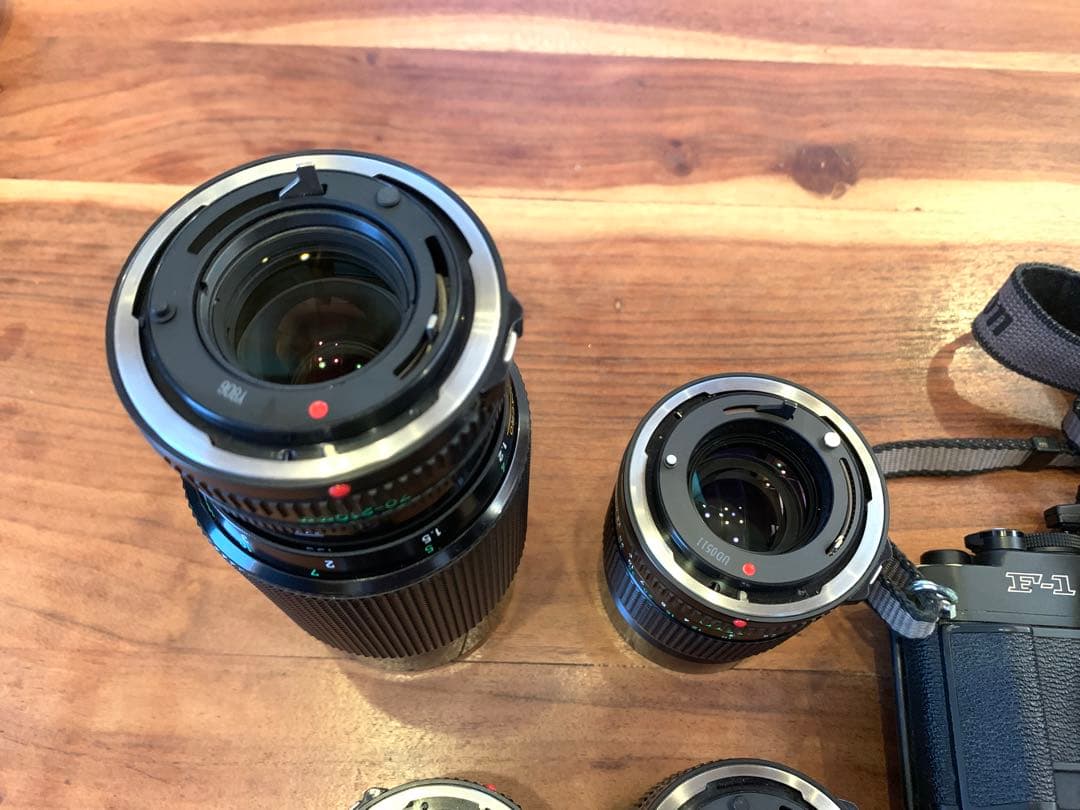 CANON NEW F-1 キヤノン　FD レンズ4本セット