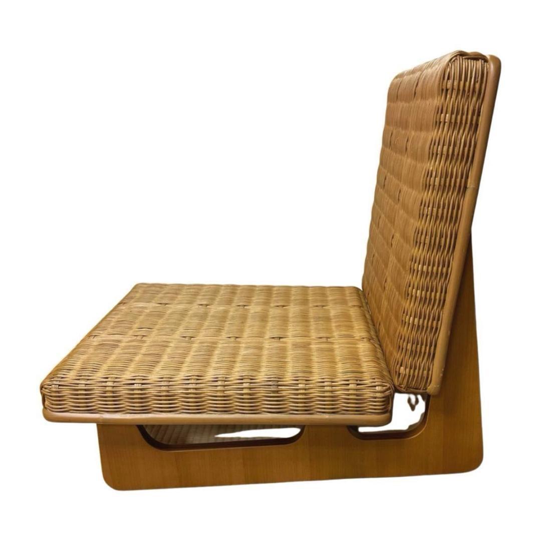 IDEE tou za isu 長大作 籐座椅子 一脚