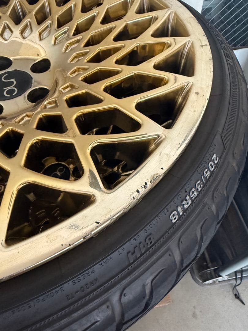 (最終値下げ)18インチJNCホイール　PDC100 5穴×4本セット