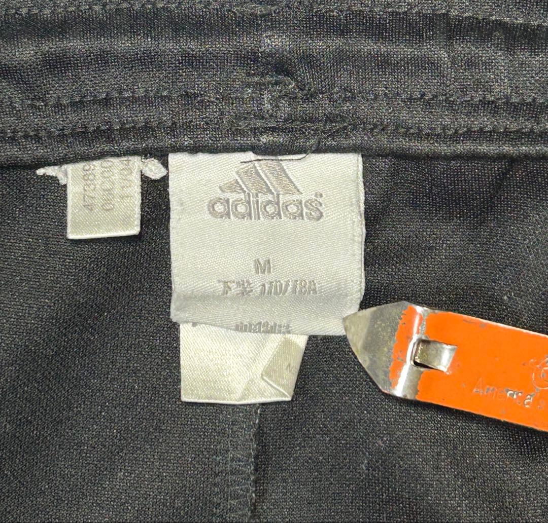90s adidas トラックパンツ　極太　ブラック　ストレート　ATP